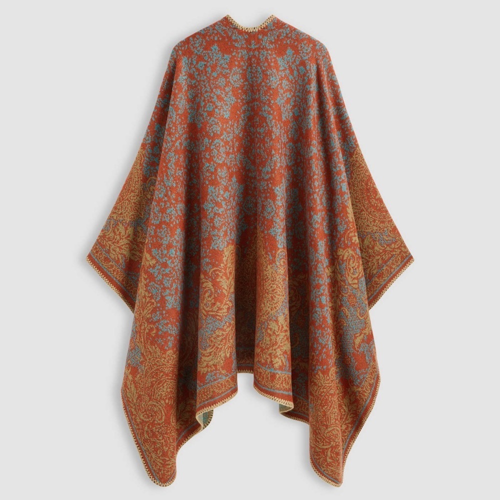 Cider ALL OVER PRINT WINTER WARM SHAWL - Picture 3 of 7